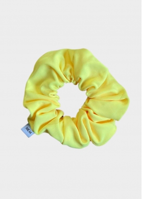 Shiny Scrunchie Yellow