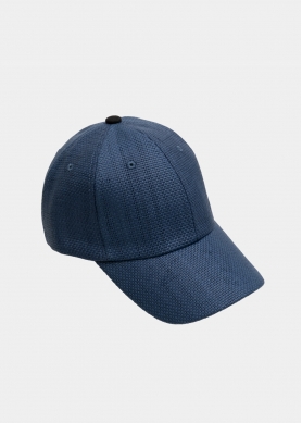 Straw jockey in navy blue  