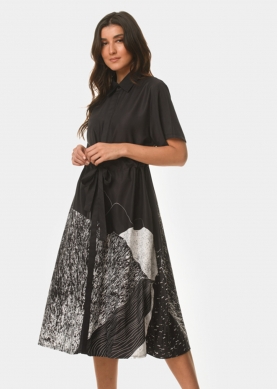 Van bianco shirt-dress