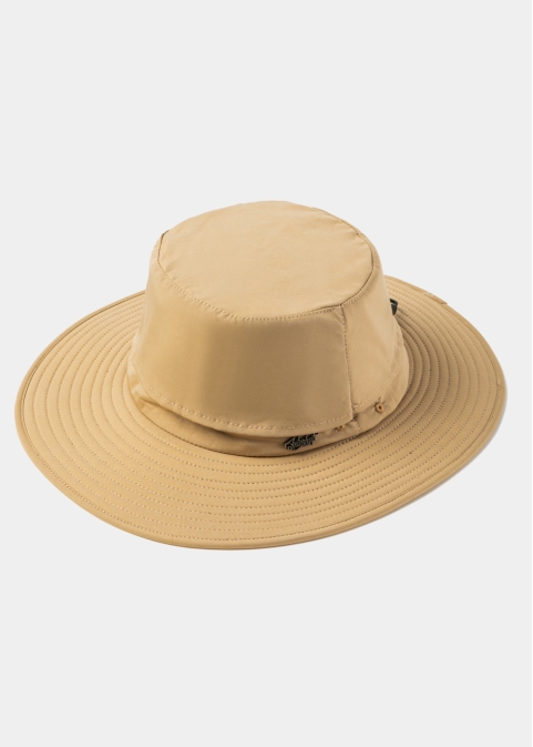 Beige Waterproof Bucket Hat