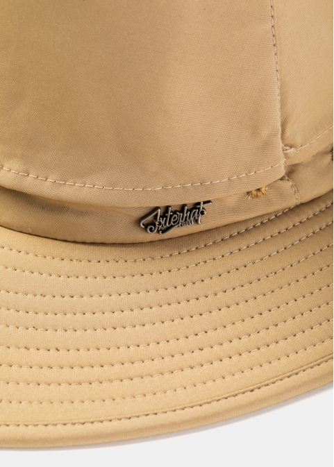 Beige Waterproof Bucket Hat