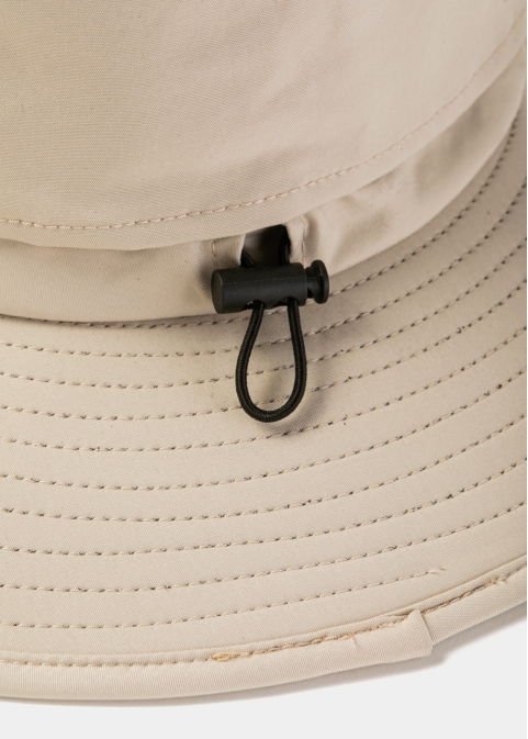 Cream Waterproof Bucket Hat