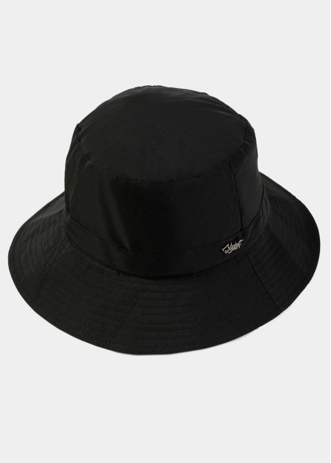 Black Waterproof & Packable Bucket Hat