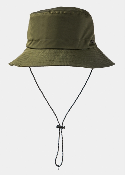 Khaki Waterproof & Packable Bucket Hat