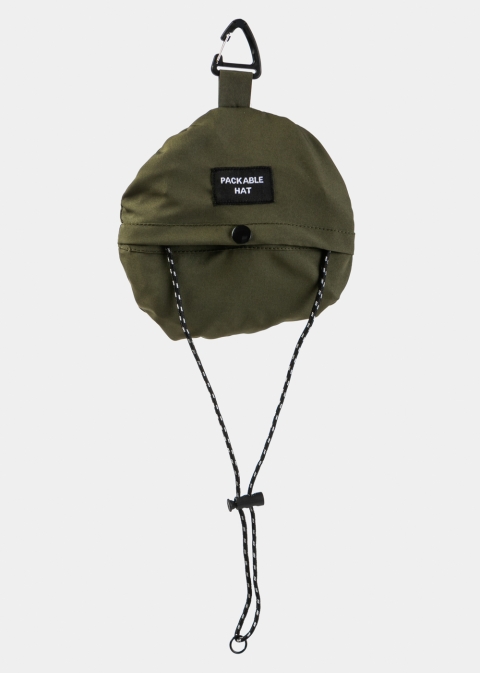 Khaki Waterproof & Packable Bucket Hat