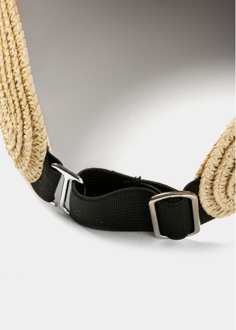 Beige Headband w/ Elastic Closing