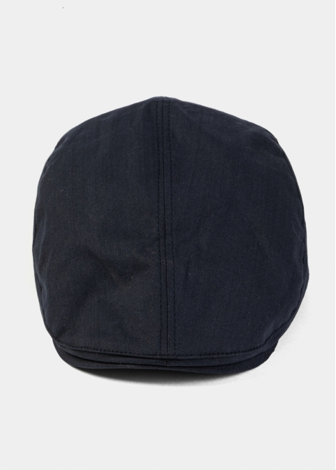 Navy Blue Cotton Men's Cap