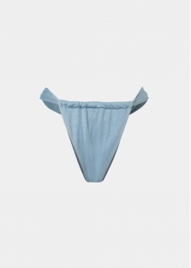 Marbella Bikini Bottom - Light Blue Shimmer