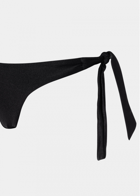 Kea Bikini Bottom - Black Dacron