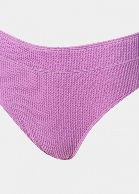 Corsica Bikini Bottom - Lilac Crinkle