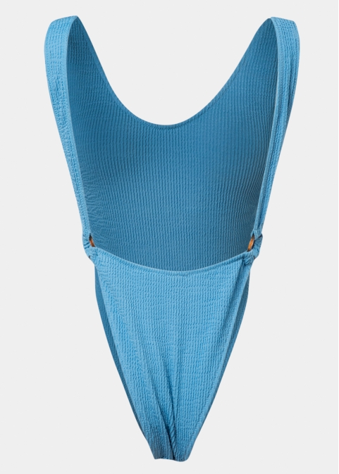 Tahiti One Piece - Baby Blue Crinkle