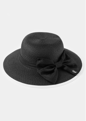 Black Hat w/ Black Bow