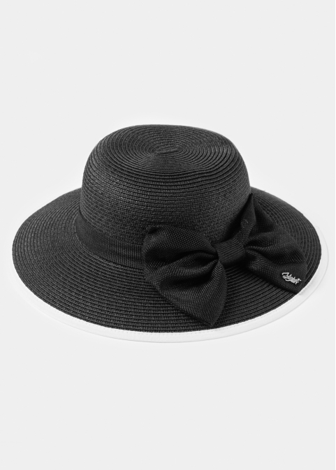 Black Hat w/ Black Bow
