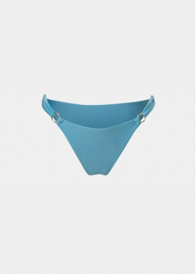 Capri Bikini Bottom - Light Blue Dacron