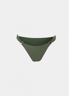 Capri Bikini Bottom - Olive Dacron