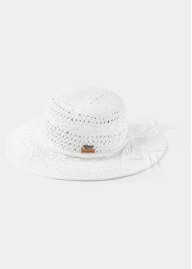 White Handmade Crochet Hat