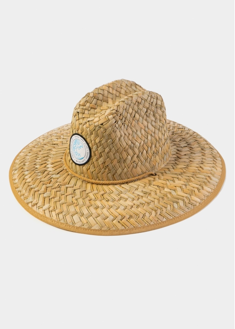 Surf Style Sun Hat w/ Neck Tie