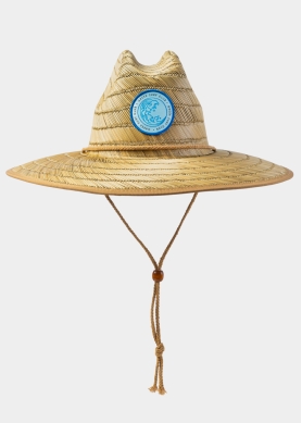 Surf Style Sun Hat w/ Neck Tie