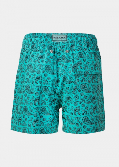 Paisley Pattern Classic Men Swimwear