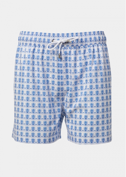 Greek Pattern Classic Men Swimwear