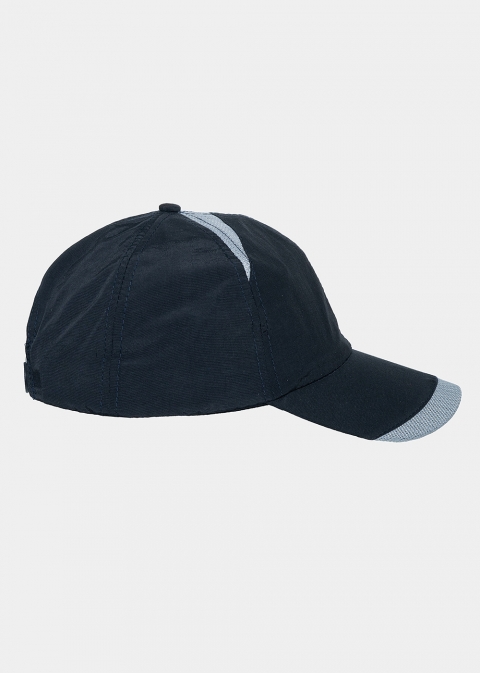 Navy blue plain active cap