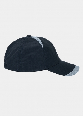 Black plain active cap