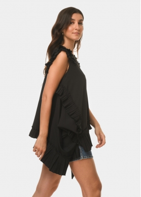 Ruffled blouse
