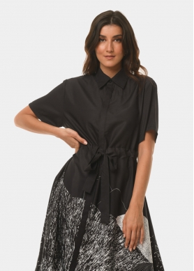 Van bianco shirt-dress