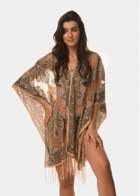 Beige pareo 