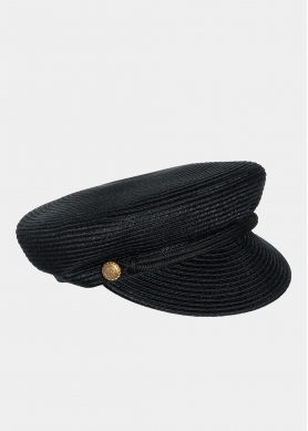 Black, captain’s hat 