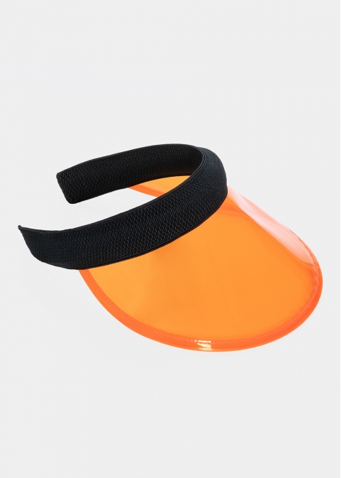 Orange vinyl headband
