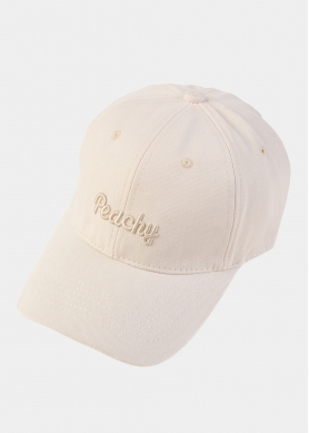 Cream Jockey w/ "Peachy" Embroidery