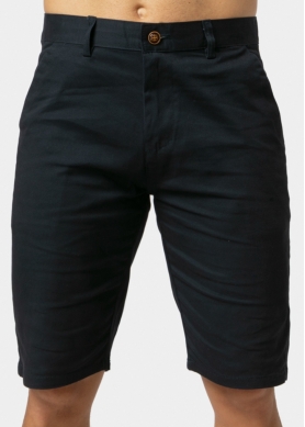 Navy Blue Cotton Shorts