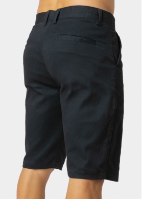 Navy Blue Cotton Shorts