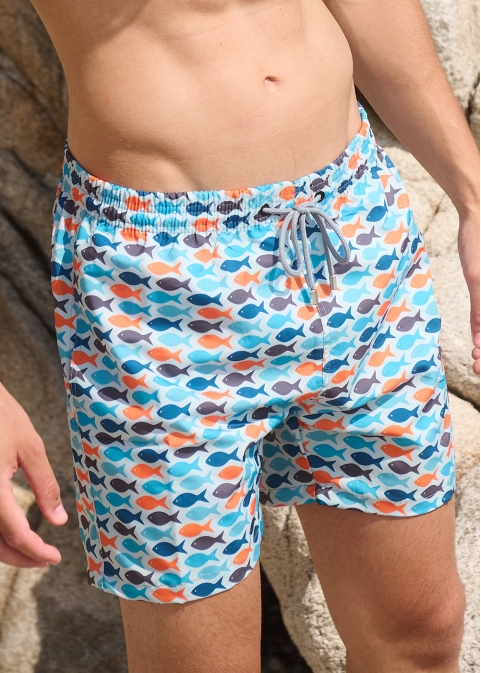 Fishes Classic Men Swimwear