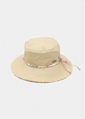 Beige Bucket Hat 