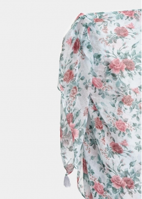 Light green mini roses pareo