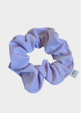 Rib Scrunchie Violet