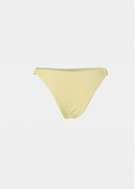 Capri Bikini Bottom - Yellow Rib