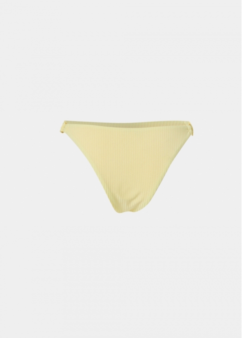 Capri Bikini Bottom - Yellow Rib