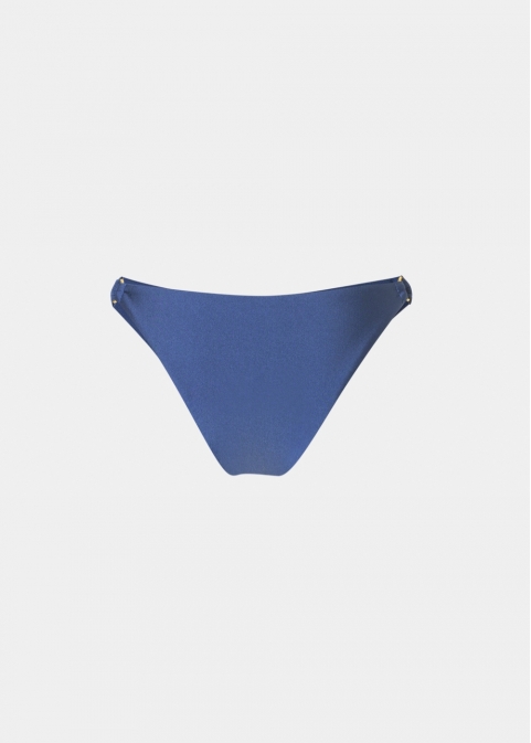 Capri Bikini Bottom - Navy Blue Dacron