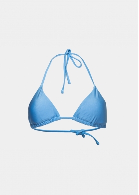 Cuba Bikini Top - Light Blue Dacron