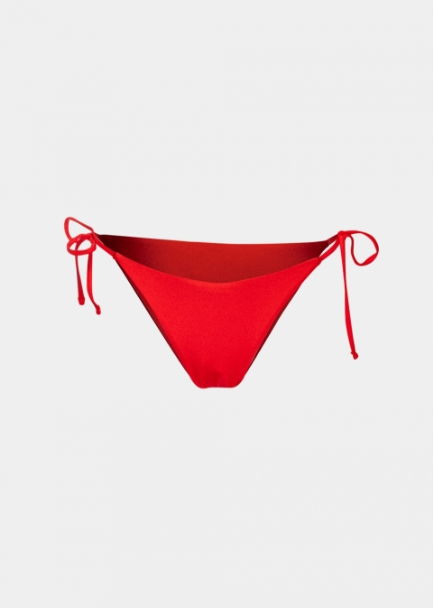 Cuba Bikini Bottom - Red Dacron