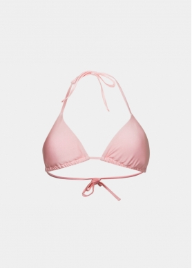 Cuba Bikini Top - Baby Pink Dacron