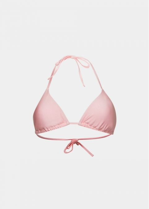 Cuba Bikini Top - Baby Pink Dacron