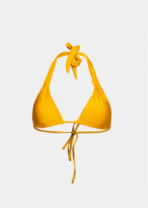 Azores Bikini Top - Orange Dacron