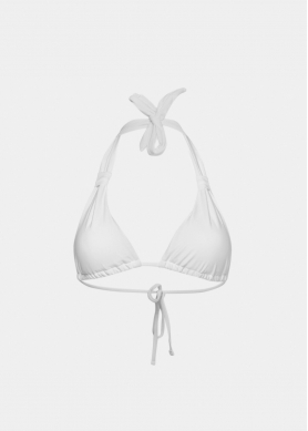 Azores Bikini Top - White Dacron
