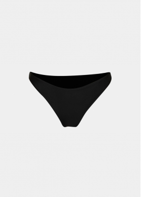 Azores Bikini Bottom - Black Dacron