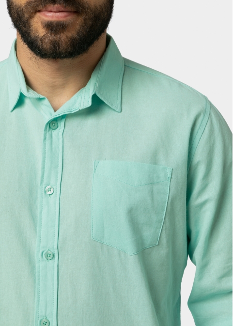 Turquoise Classic Shirt