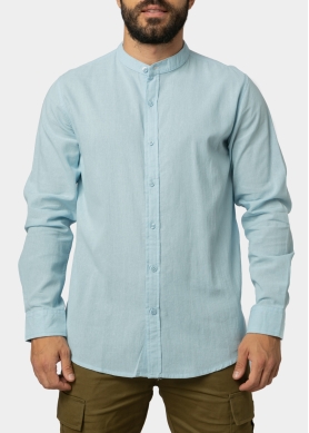 Light Blue Mao Shirt 